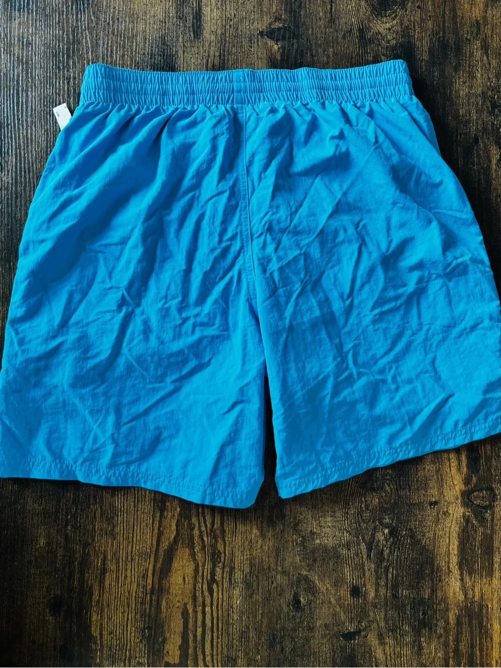 Mens Nike Teal Blue Drawstring Swim Shorts Medium